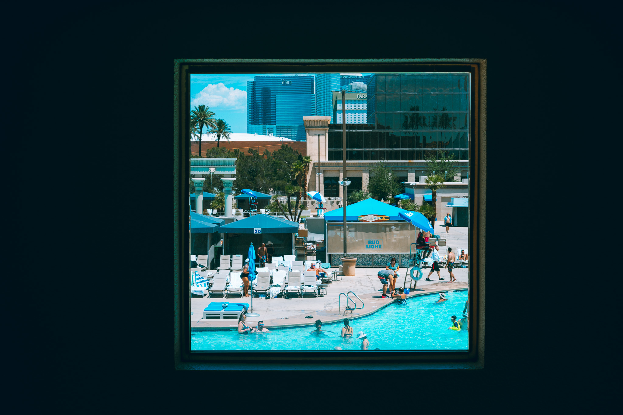 Swimming Pool in Frame
